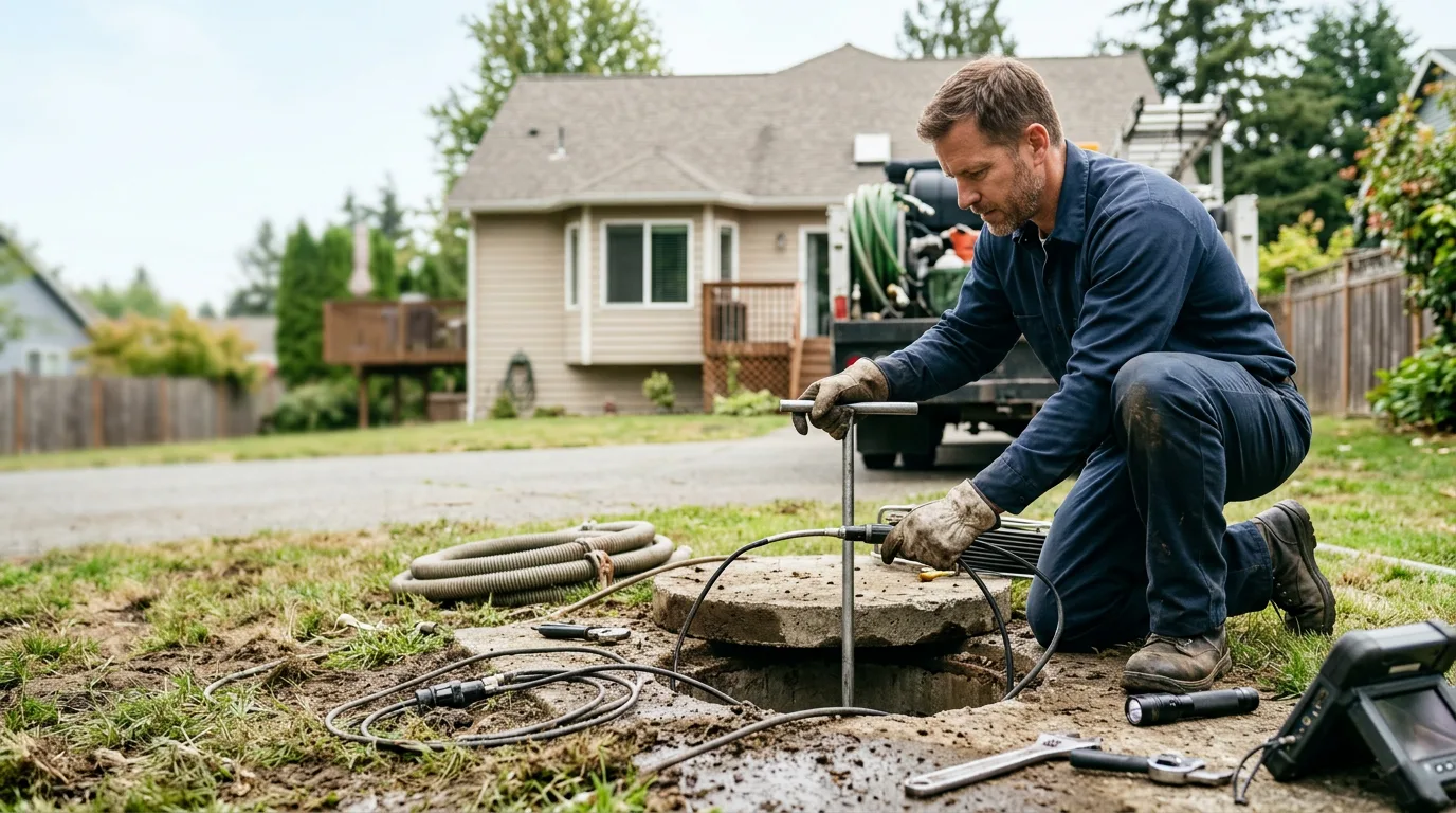 Septic Tank Pumping in Mckenna, WA